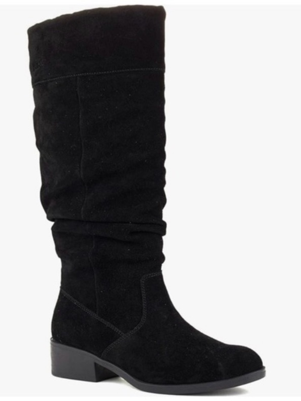 Cougar Waterproof Suede Black Tall Boots